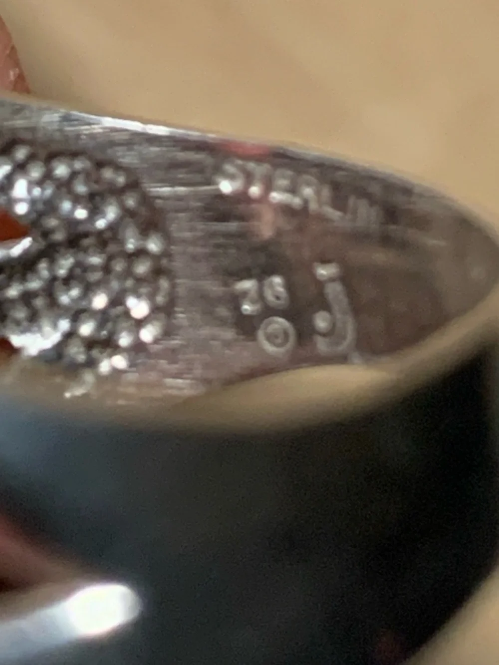Unique Whale & Dolphin Ring- Sterling 925, Carol Felley, Sz 10, Open Work Lg